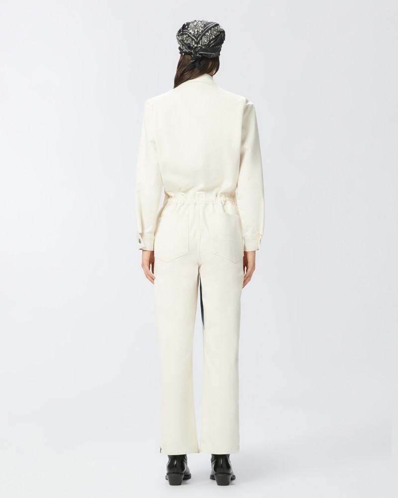 REIMAGINE BY PINKO X PATRICK MCDOWELL WORKWEAR JUMPSUIT WITH HORSE PRINT 4