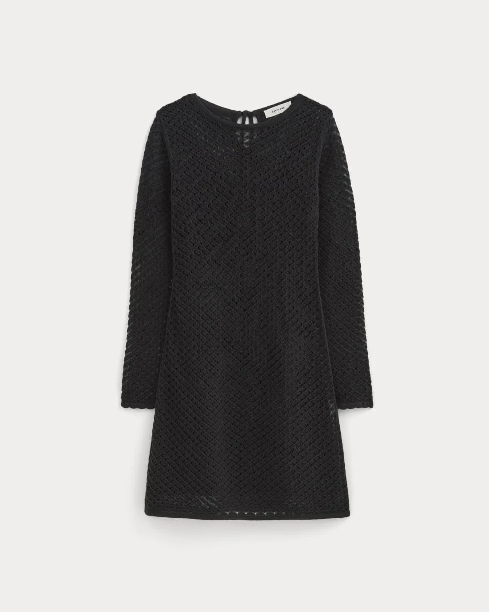 THE LACE KNIT MINI DRESS - 1