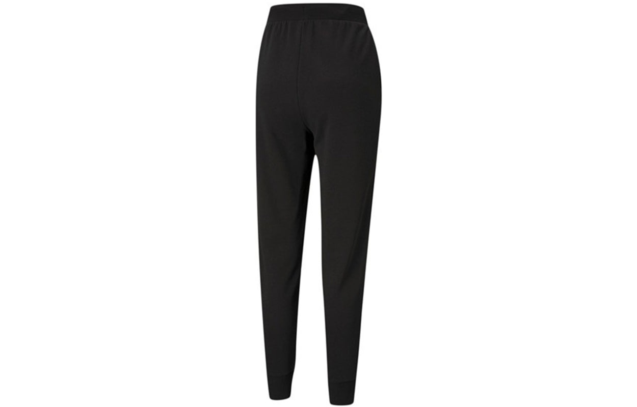 (WMNS) PUMA Pi Knit Sports Trousers Black 531355-01 - 2