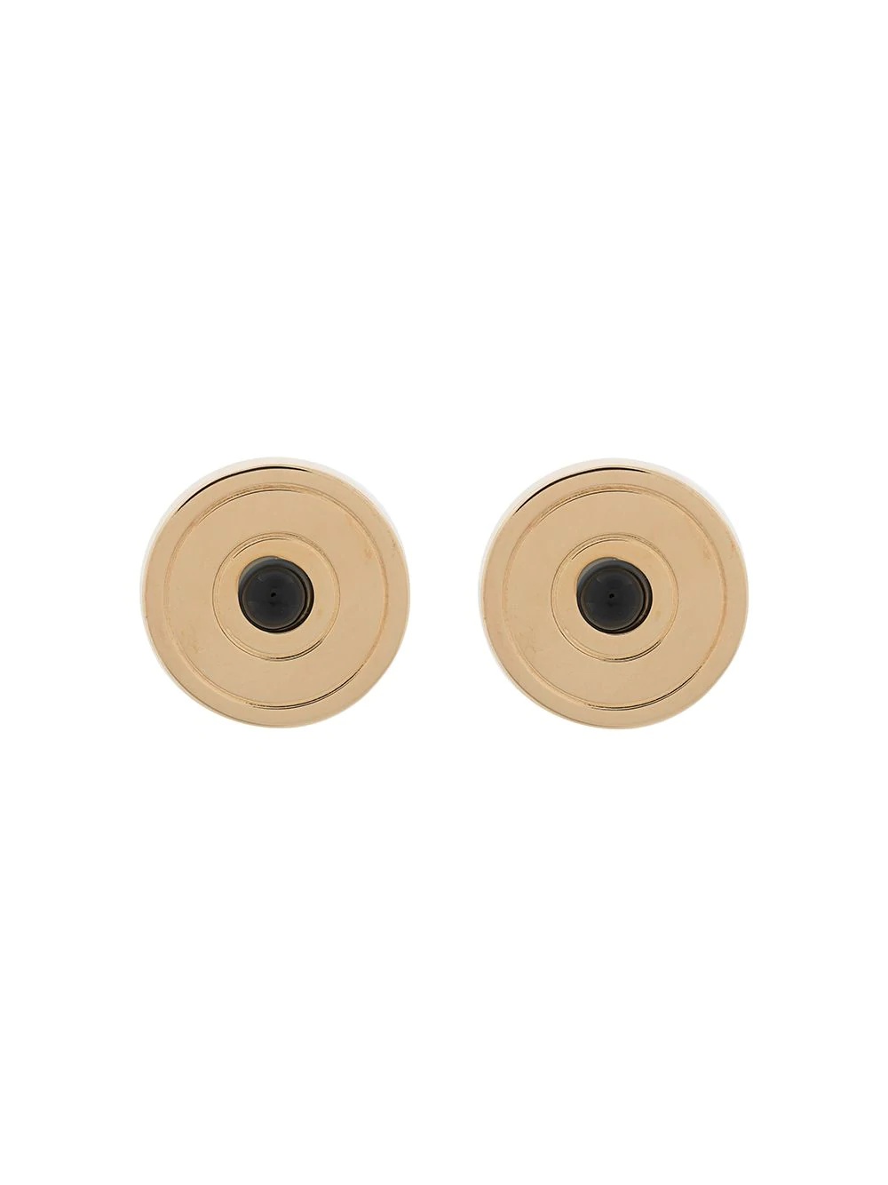 round-face t-bar cufflinks - 1