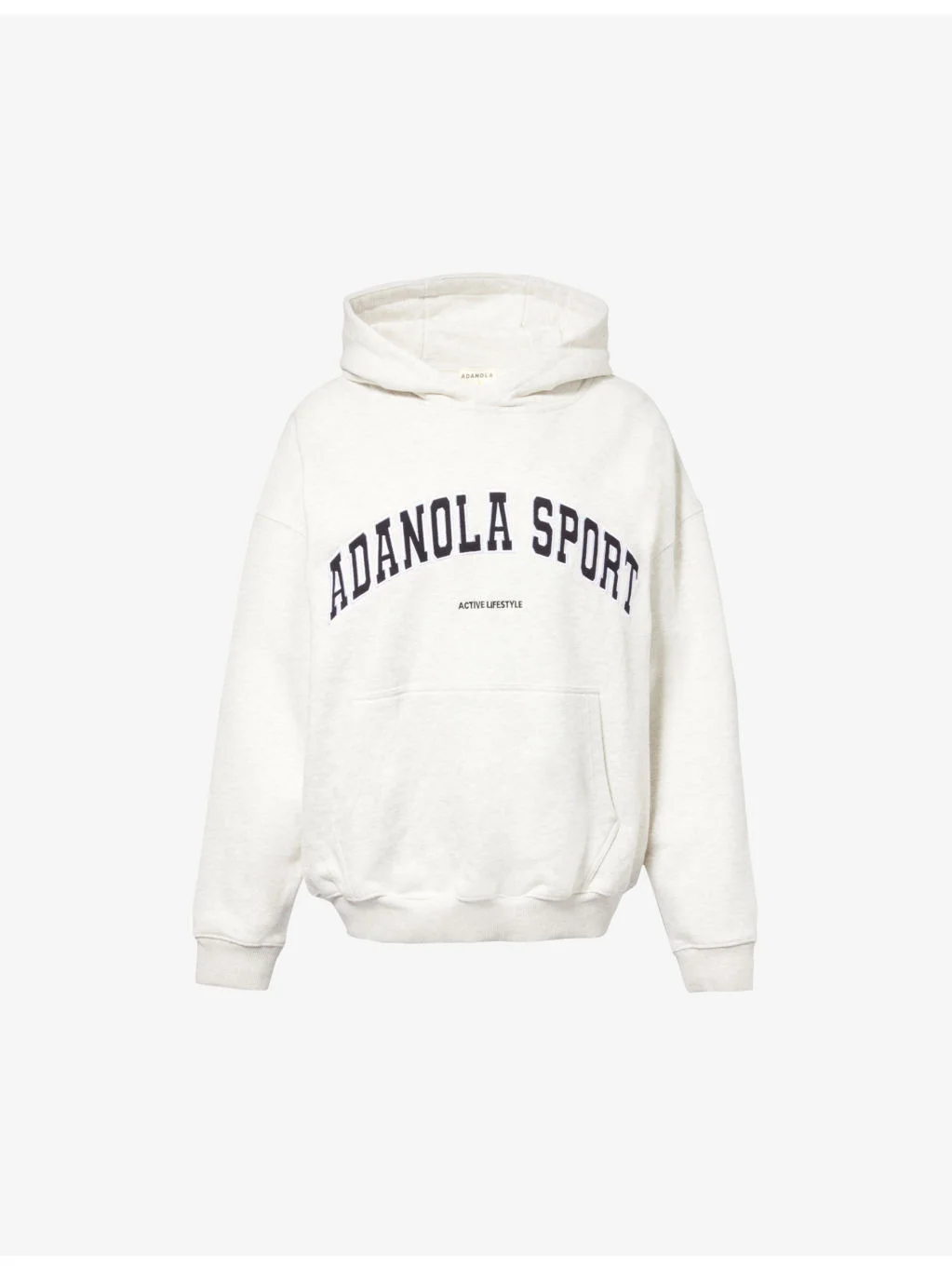 Logo-Embroidered Oversized Cotton Hoody - 1