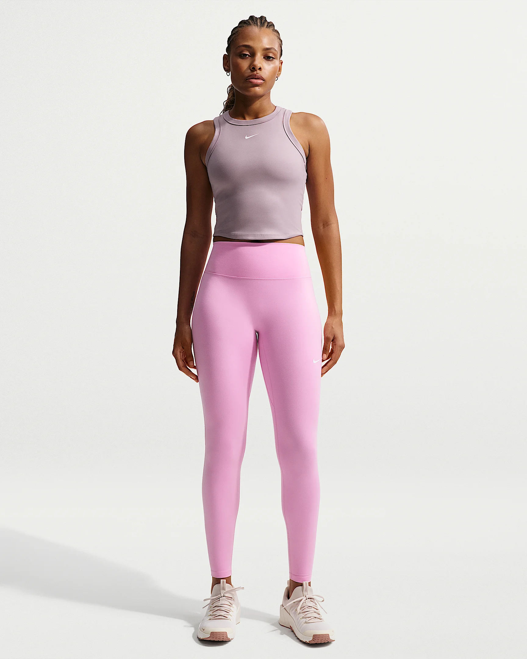 Nike One Seamless Front Women's High-Waisted Full-Length Leggings - 1