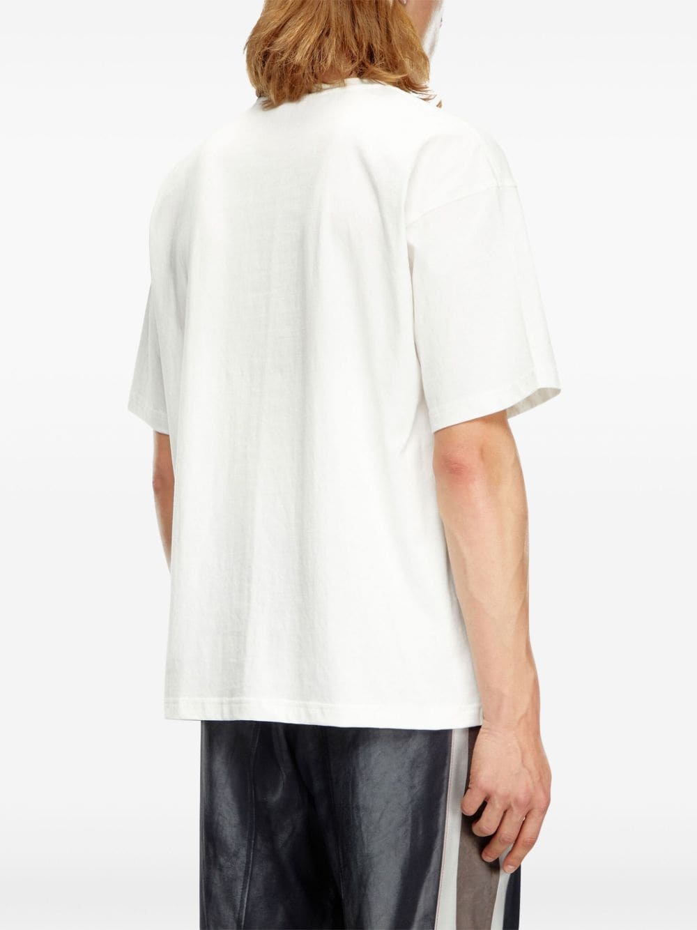 logo-print cotton T-shirt - 4