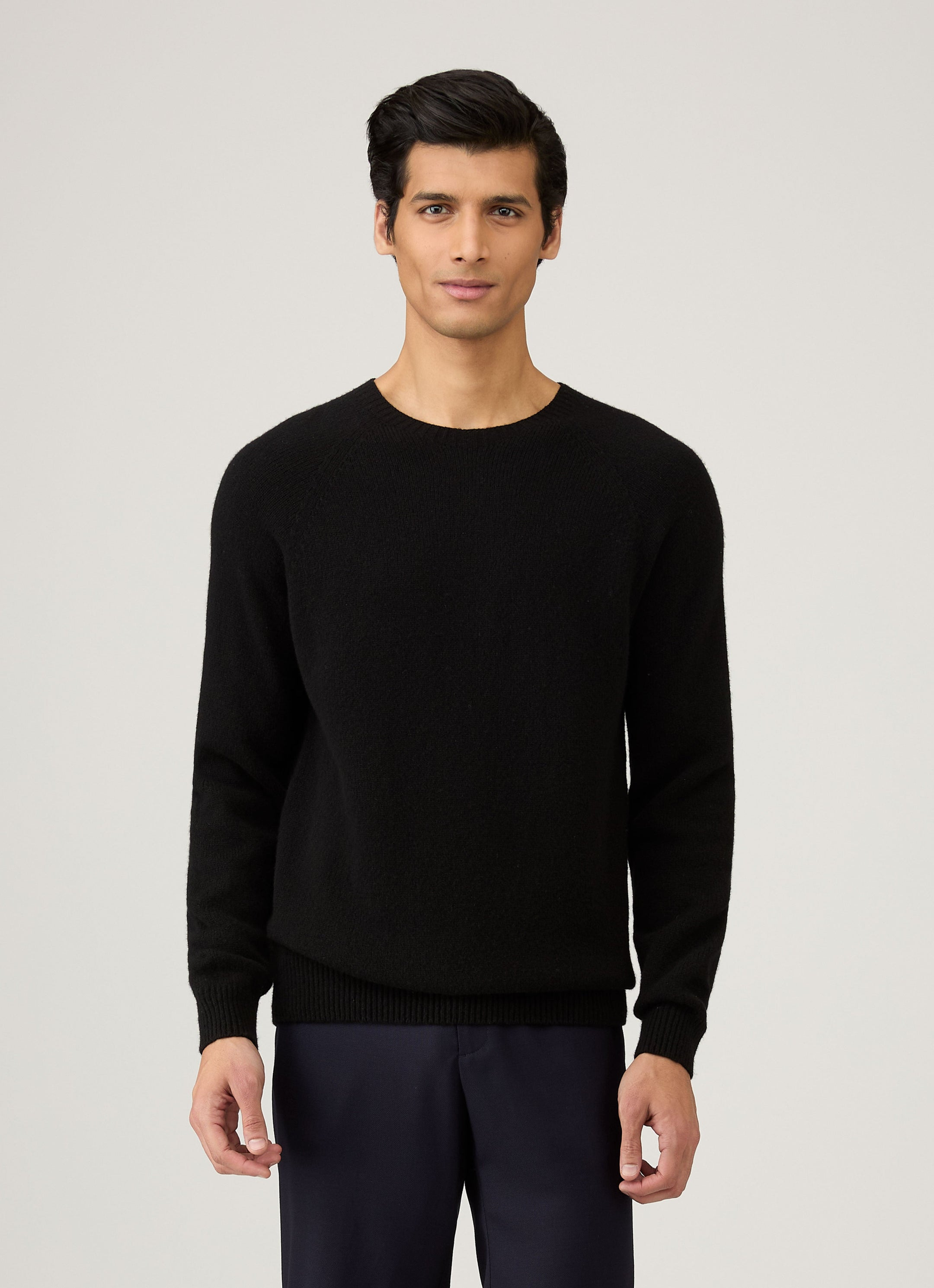 Lambswool Crew Neck Jumper - 2