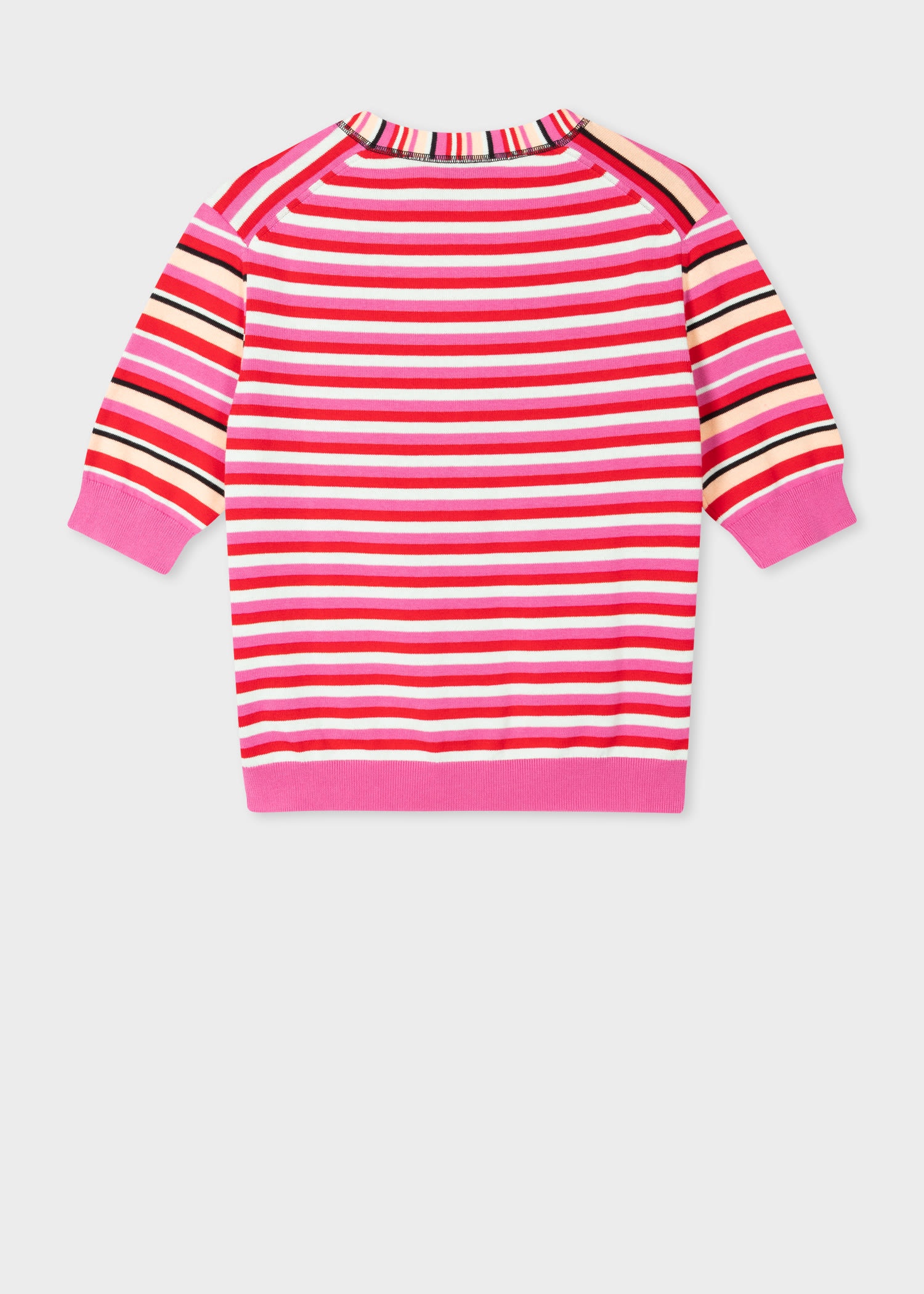 'Patchwork Stripe' Cardigan - 2