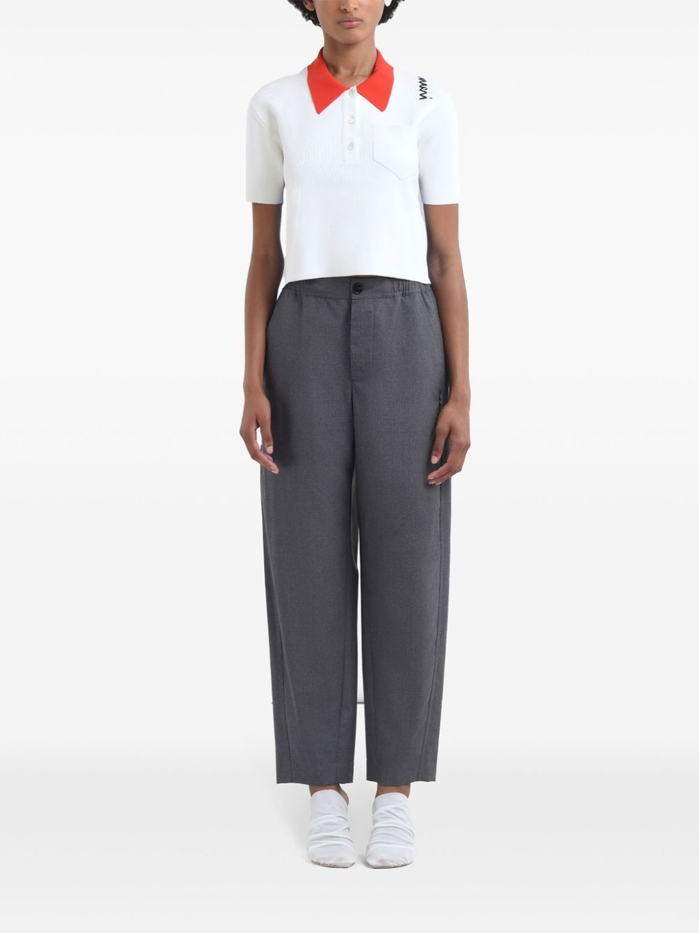 virgin-wool trousers - 2