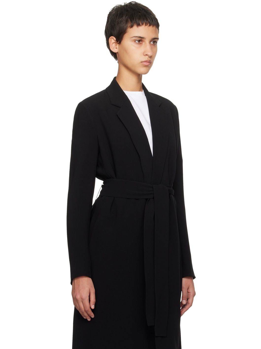 Black Harri Coat - 2
