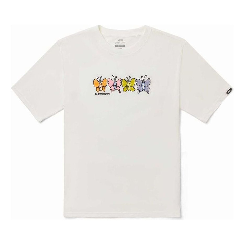 Vans x Sandy Liang T-Shirt 'White' VN0A7SDT3KS - 1