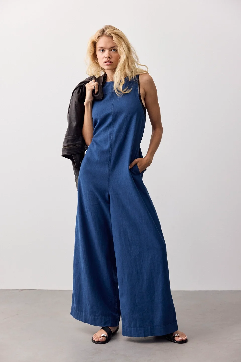 Do No Wrong Linen Jumpsuit - 1