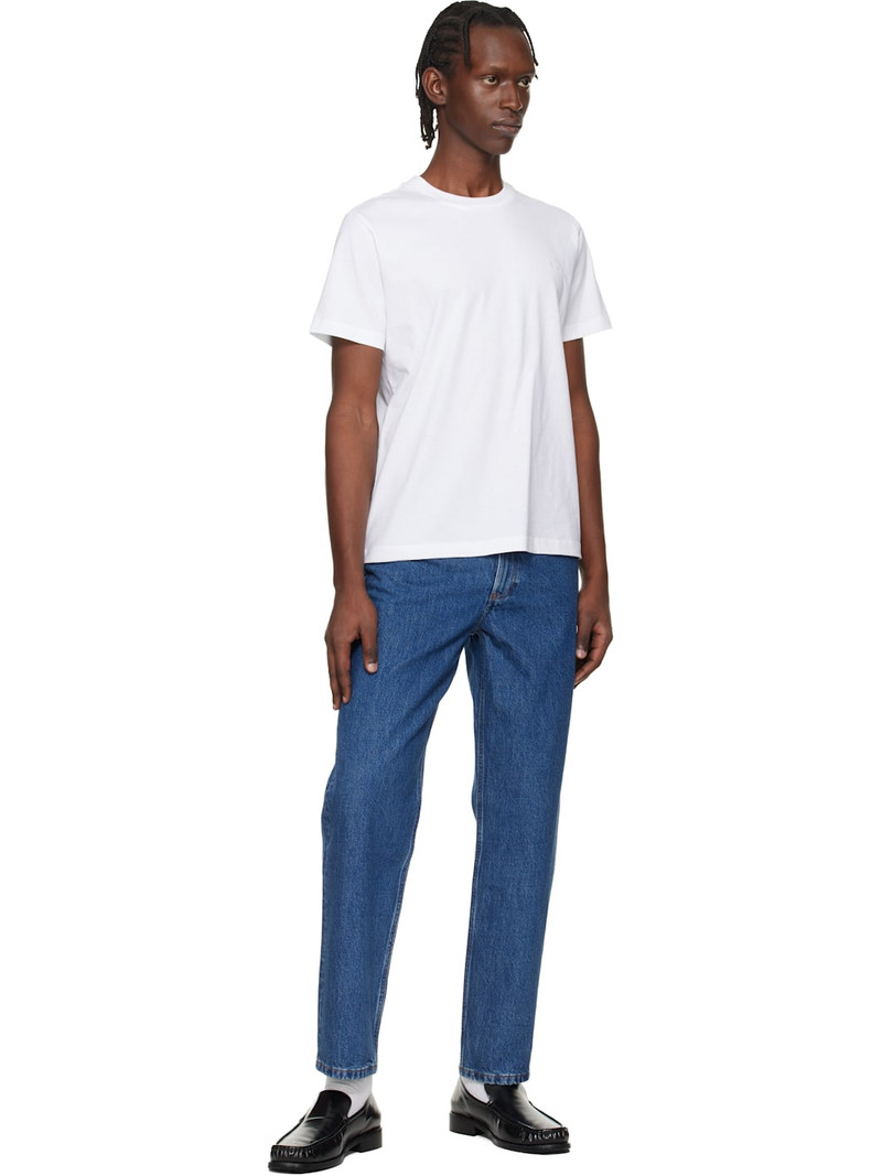 A.P.C. White Standard 'A.P.C.' Brodé T-shirt outlook