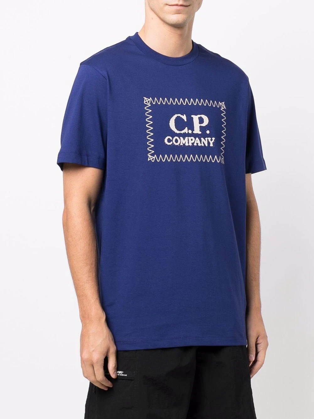 logo-print cotton T-shirt - 3