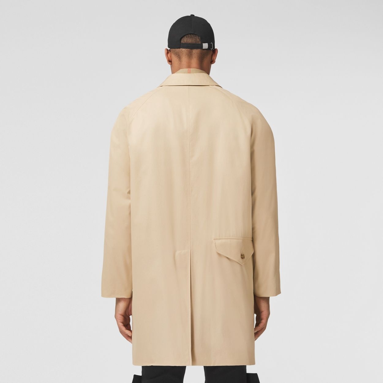 Cotton Gabardine Car Coat - 3