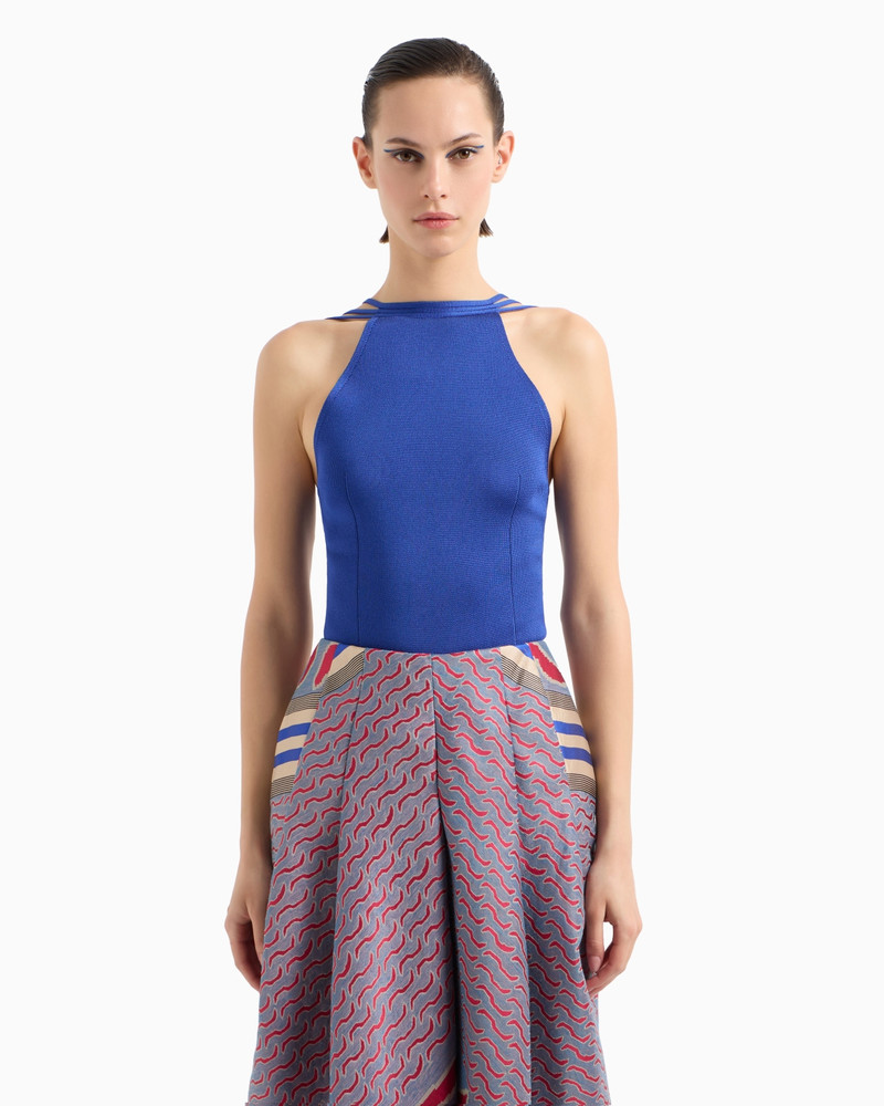 GIORGIO ARMANI SILK KNIT TOP outlook