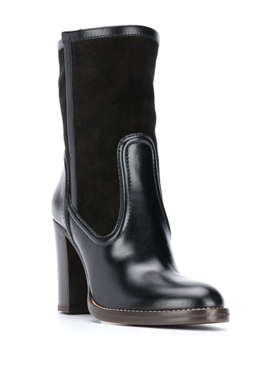 Chloé leather ankle boots outlook