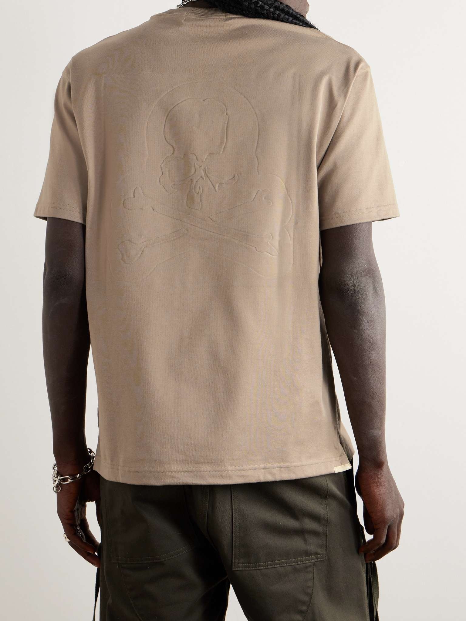 Logo-Embossed Cotton-Jersey T-Shirt - 3
