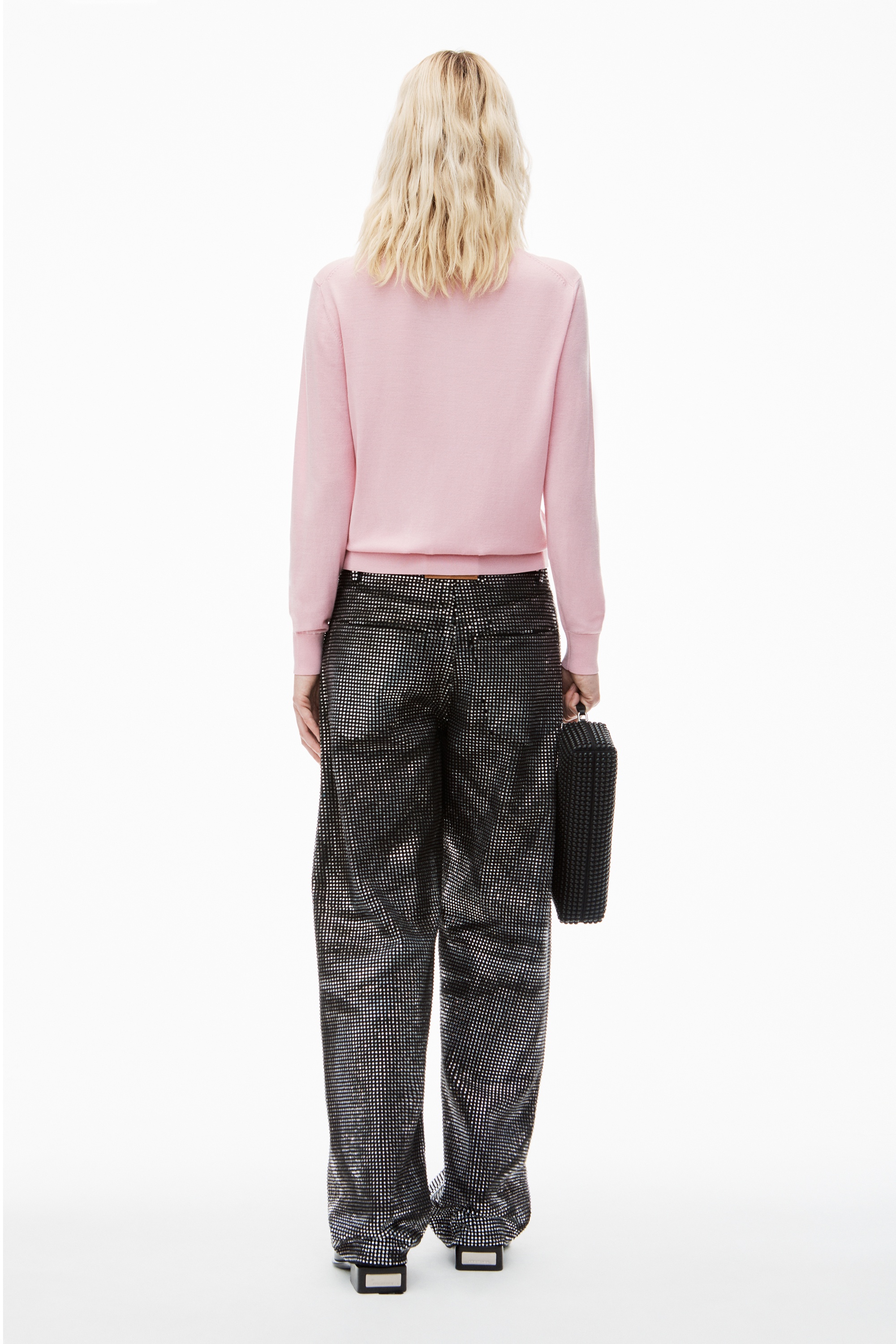 Logo-Embossed Cardigan in Superfine Merino Wool - 4