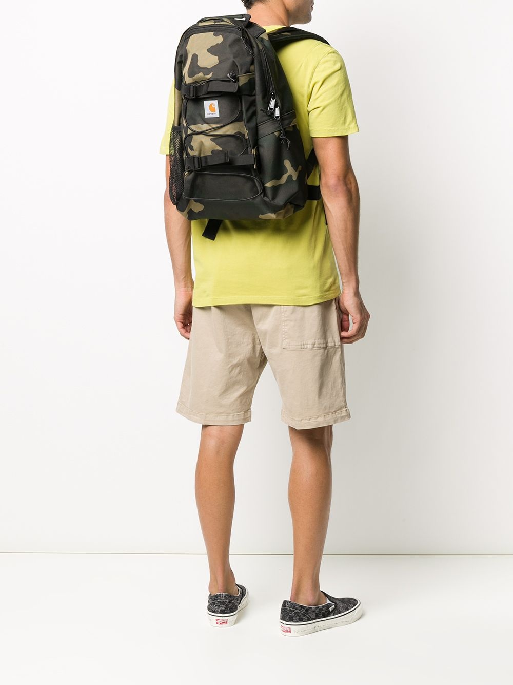 camouflage-print backpack - 2