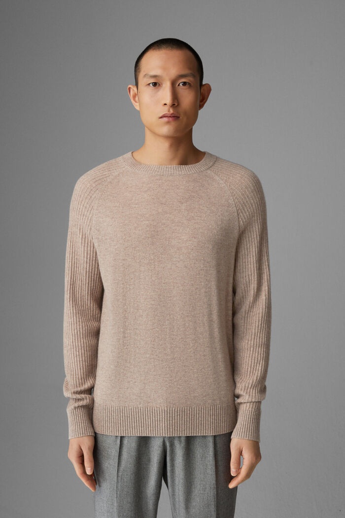 Barron Cashmere pullover in Beige - 2