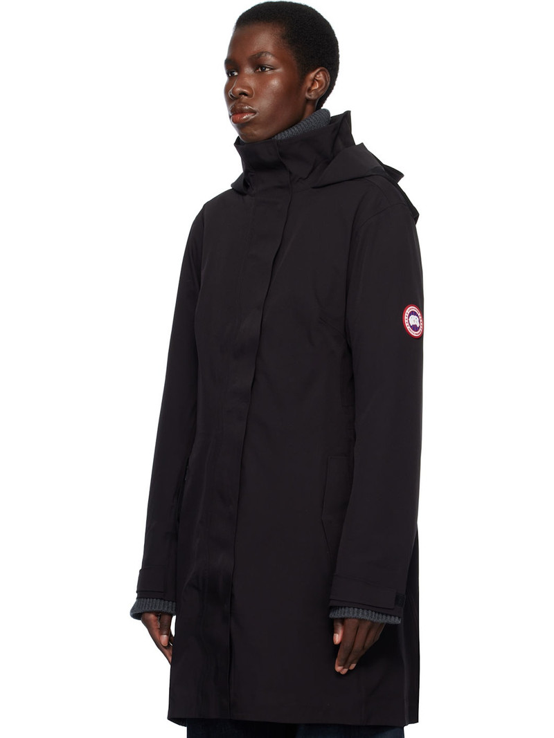 Canada Goose Black Cardero Rain Coat outlook
