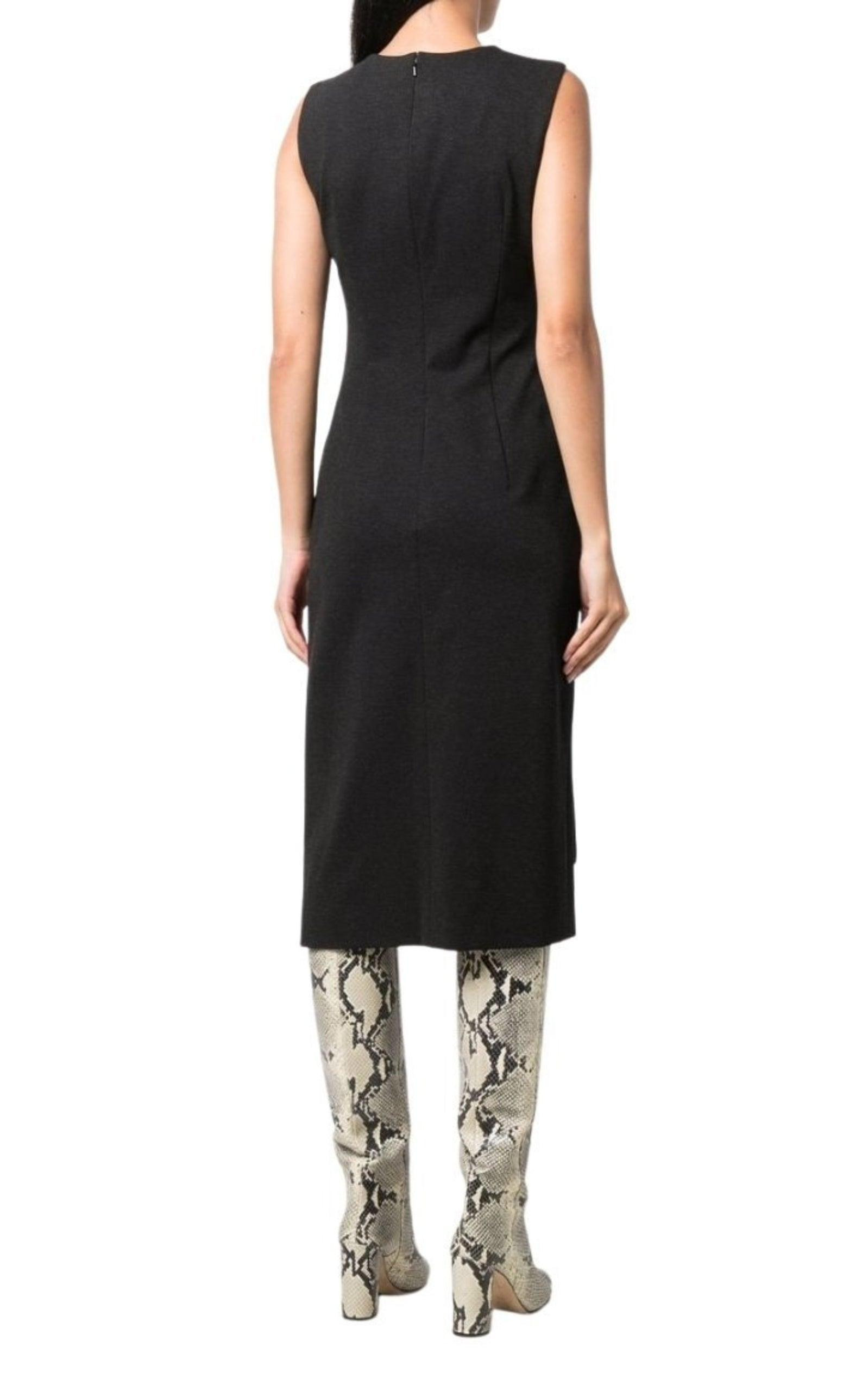 Gathered-detail Shift Dress - 3