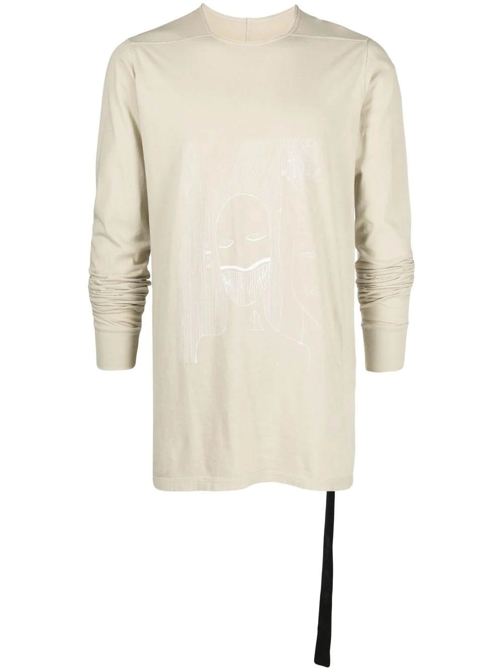 graphic-print long-sleeve T-Shirt - 1