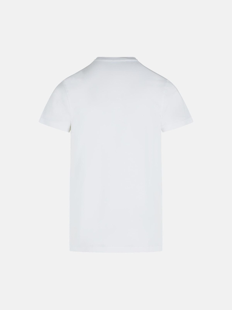 Jil Sander WHITE COTTON CREW NECK T-SHIRT outlook