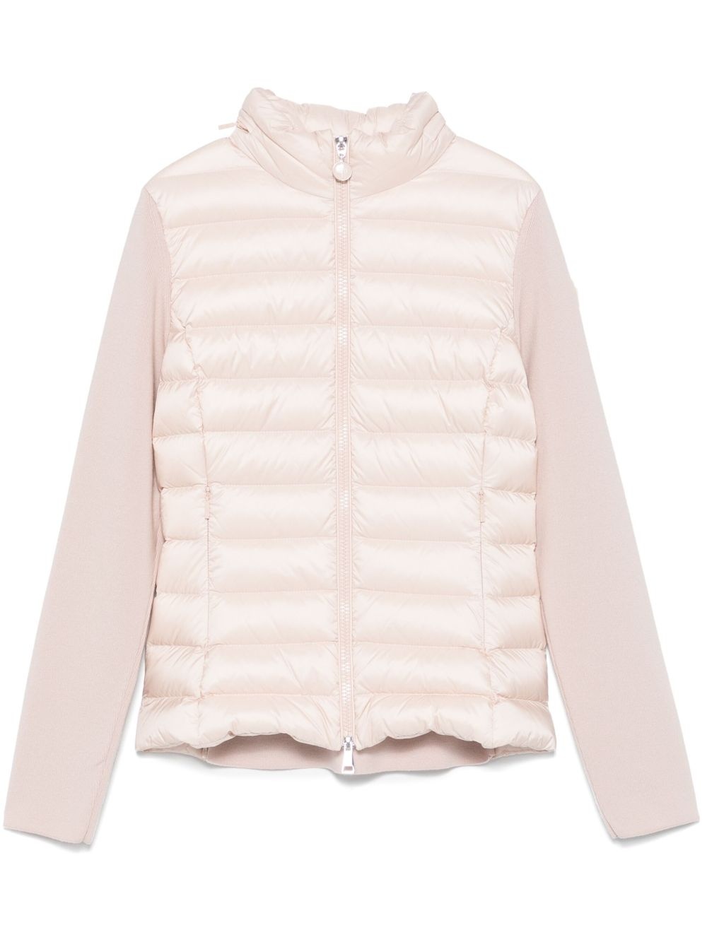 zip-up puffer jacket - 1
