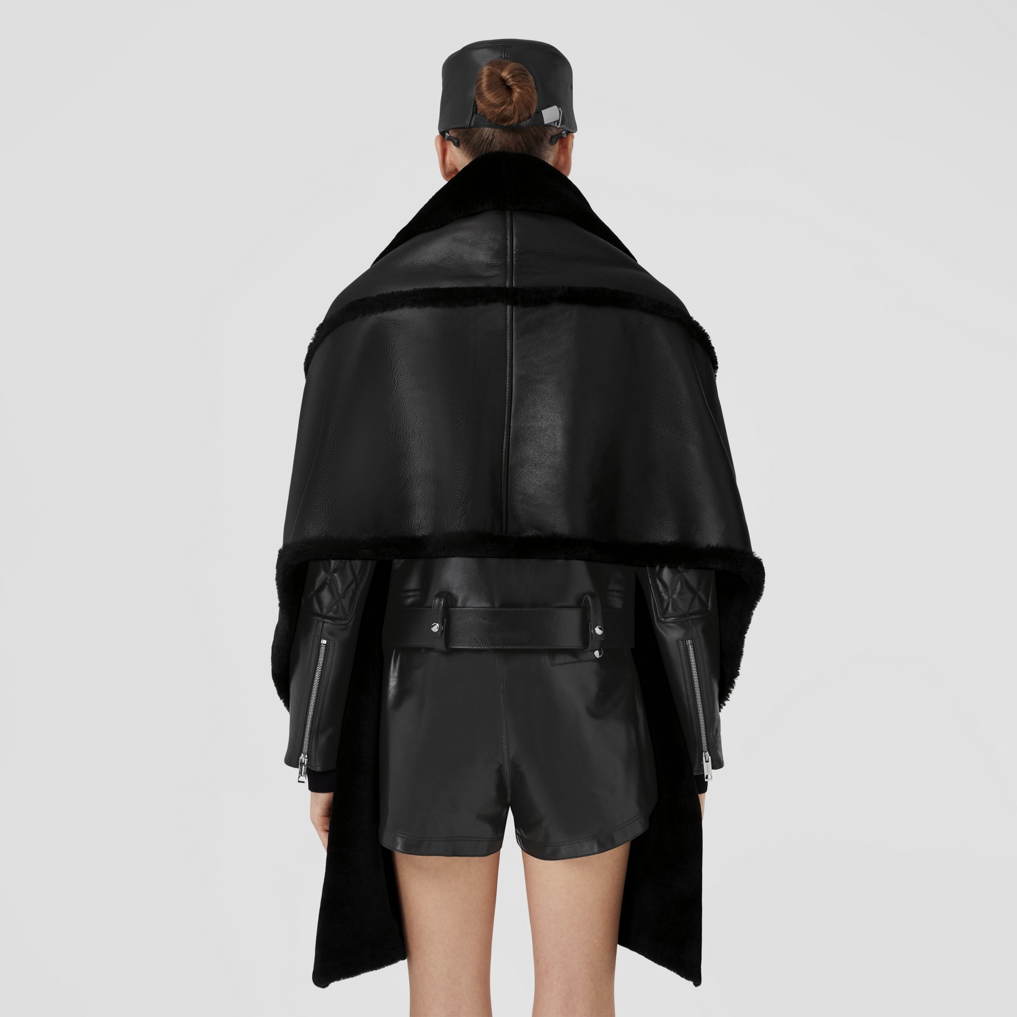 Shearling Cape - 3