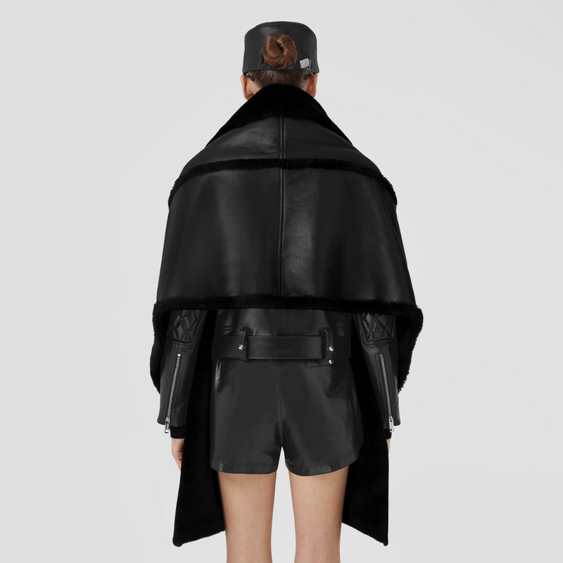 Shearling Cape 3