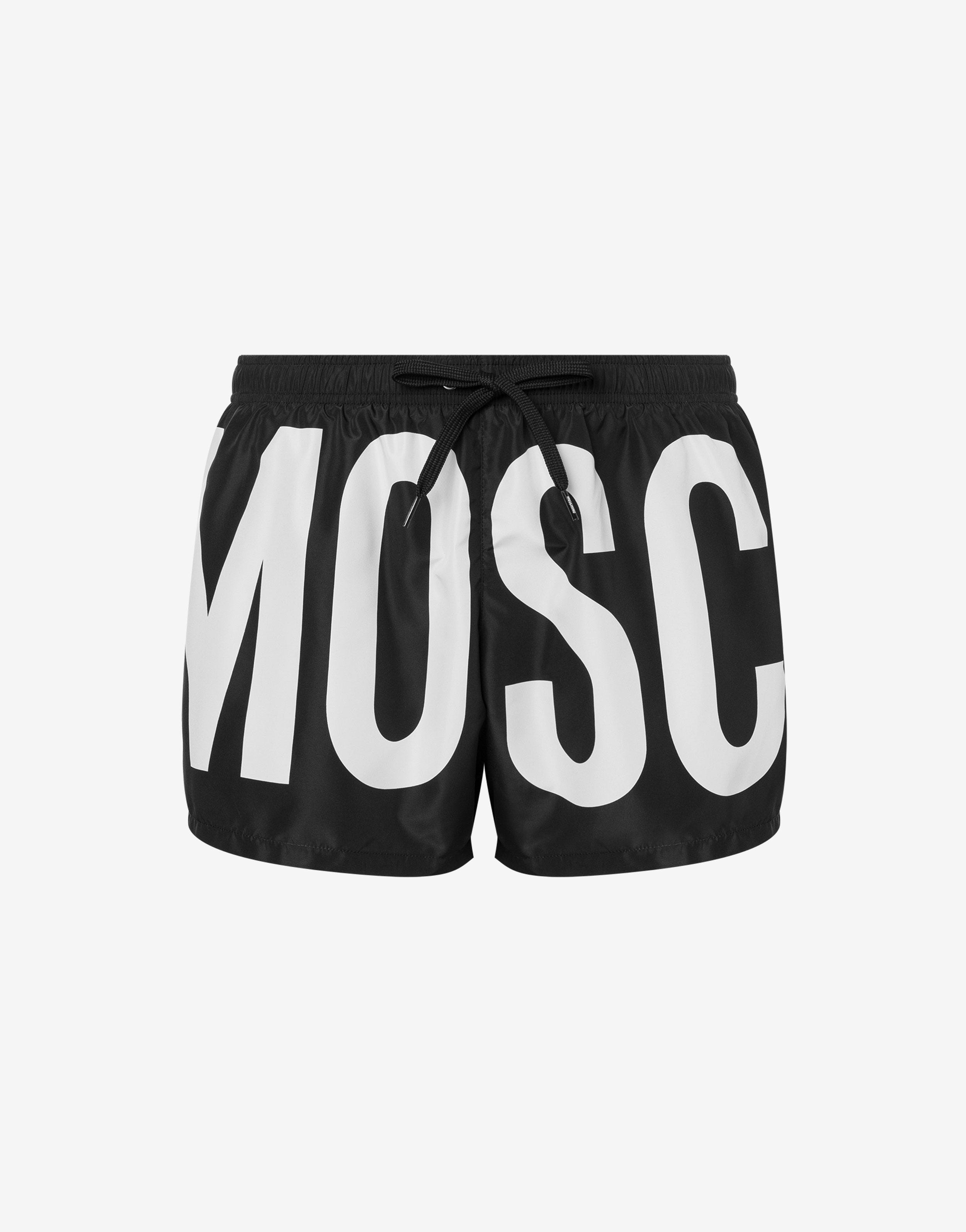 MAXI LOGO NYLON SWIM TRUNKS - 1