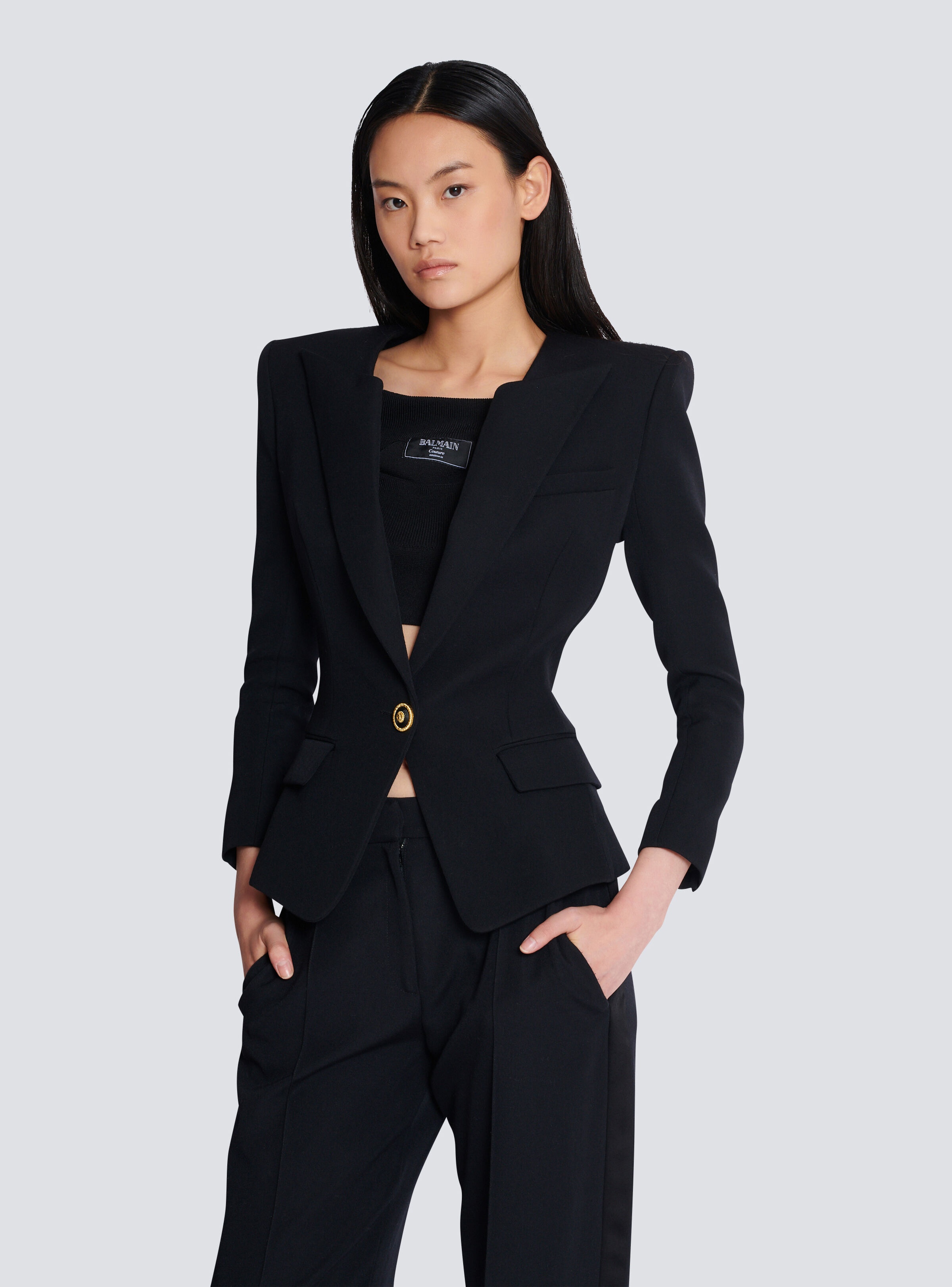Grain de poudre 1-button jacket - 6