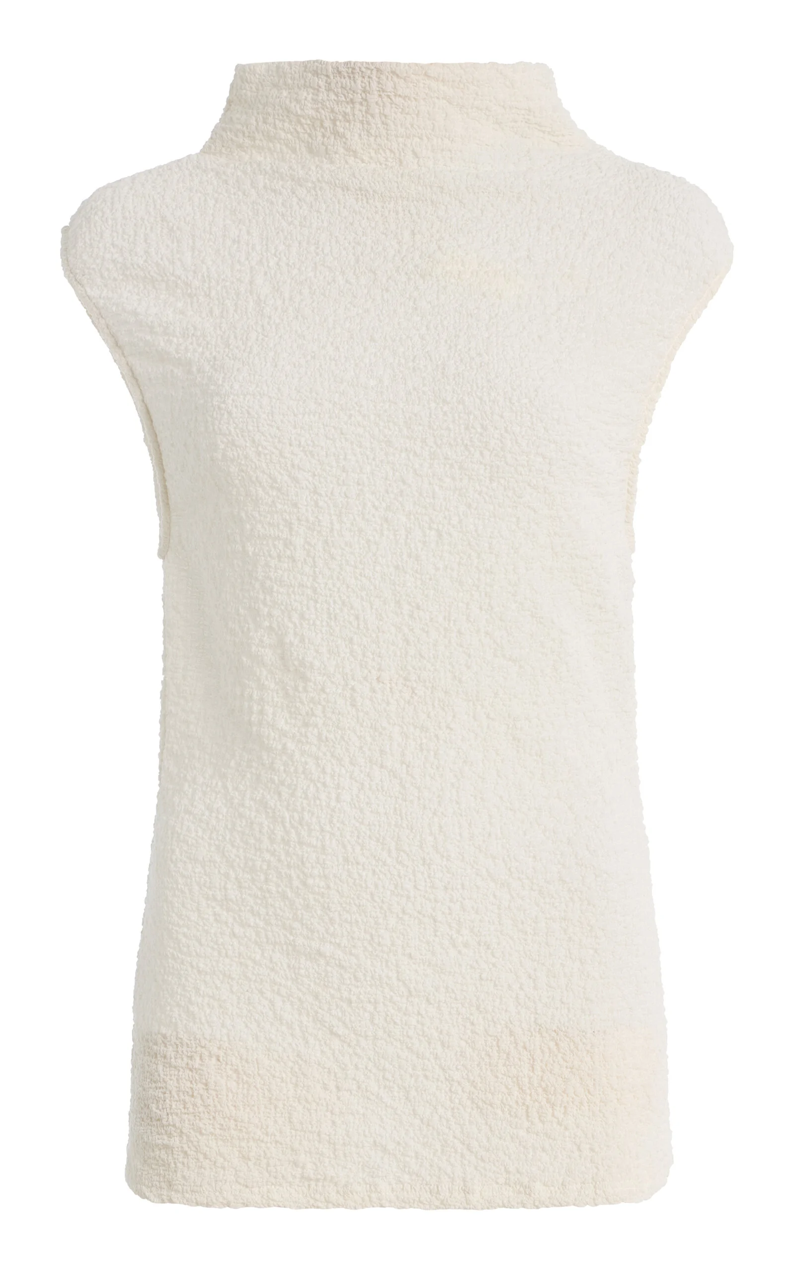 Elemental Popcorn Cotton-Blend Top white - 1