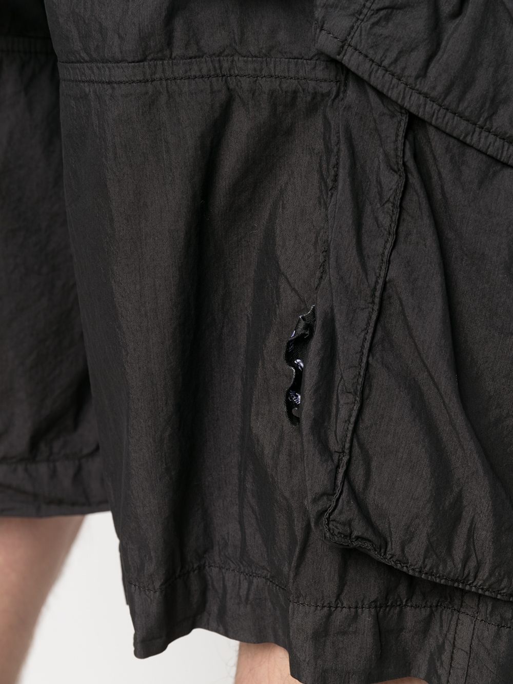 logo-print cargo shorts - 5