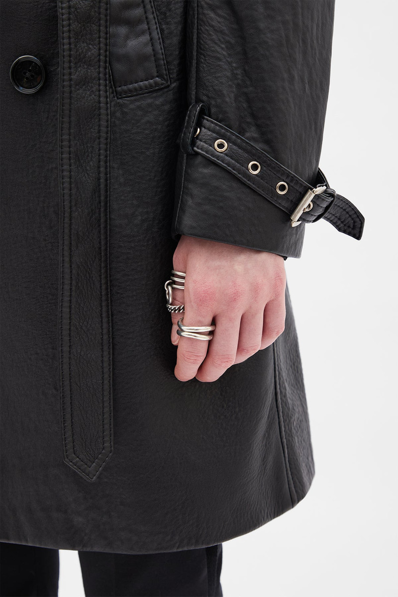 Eda Fitted Double Breasted Coat 6