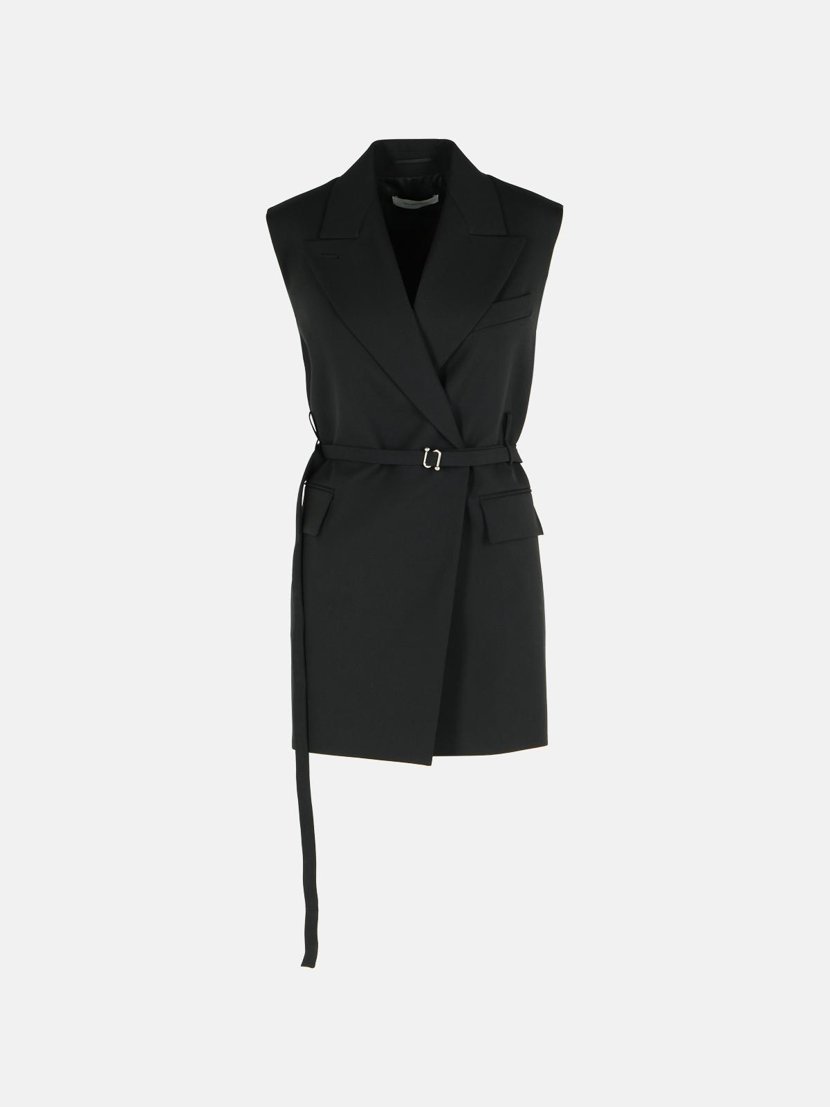 'CIURMA' BLACK VIRGIN WOOL BLAZER - 1