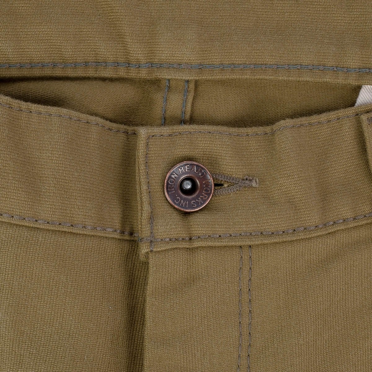 IH-720-KHA 11oz Cotton Whipcord Work Pants - Khaki - 12