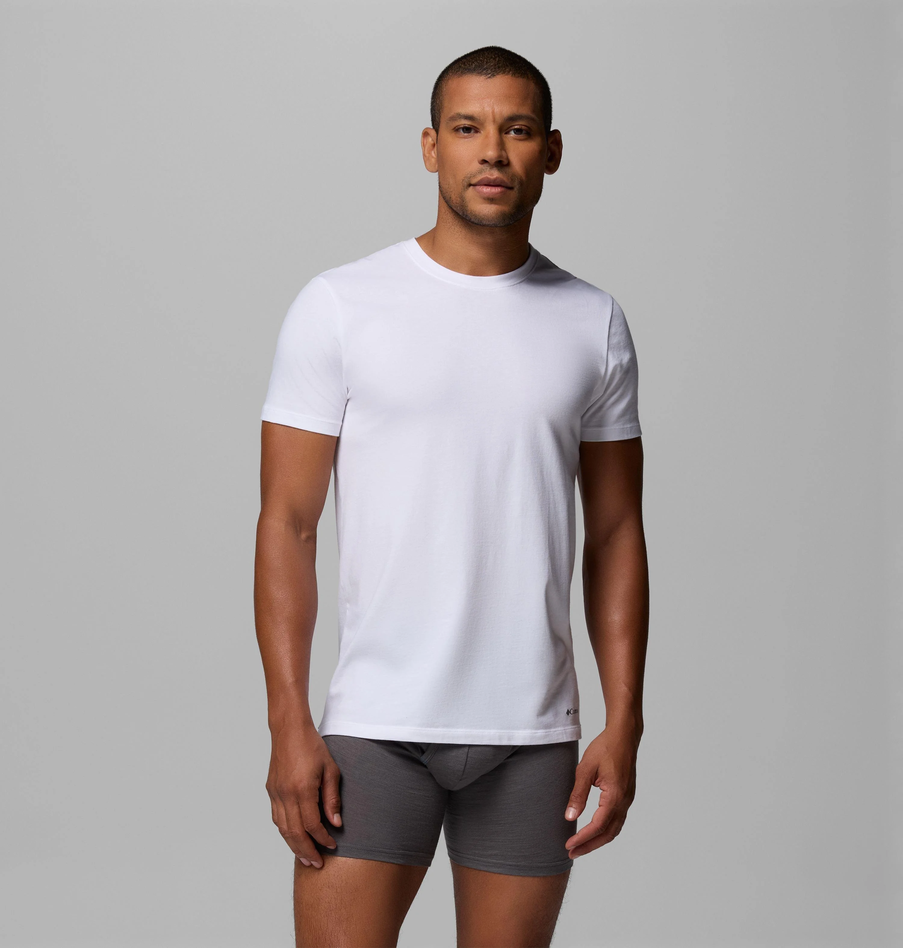 Men's Performance Cotton Stretch Crew - 3 pack - 1