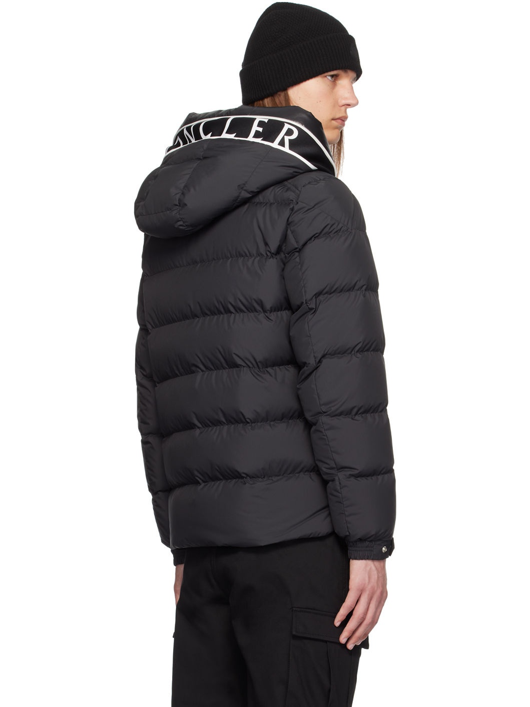 Black Cardere Down Jacket - 3