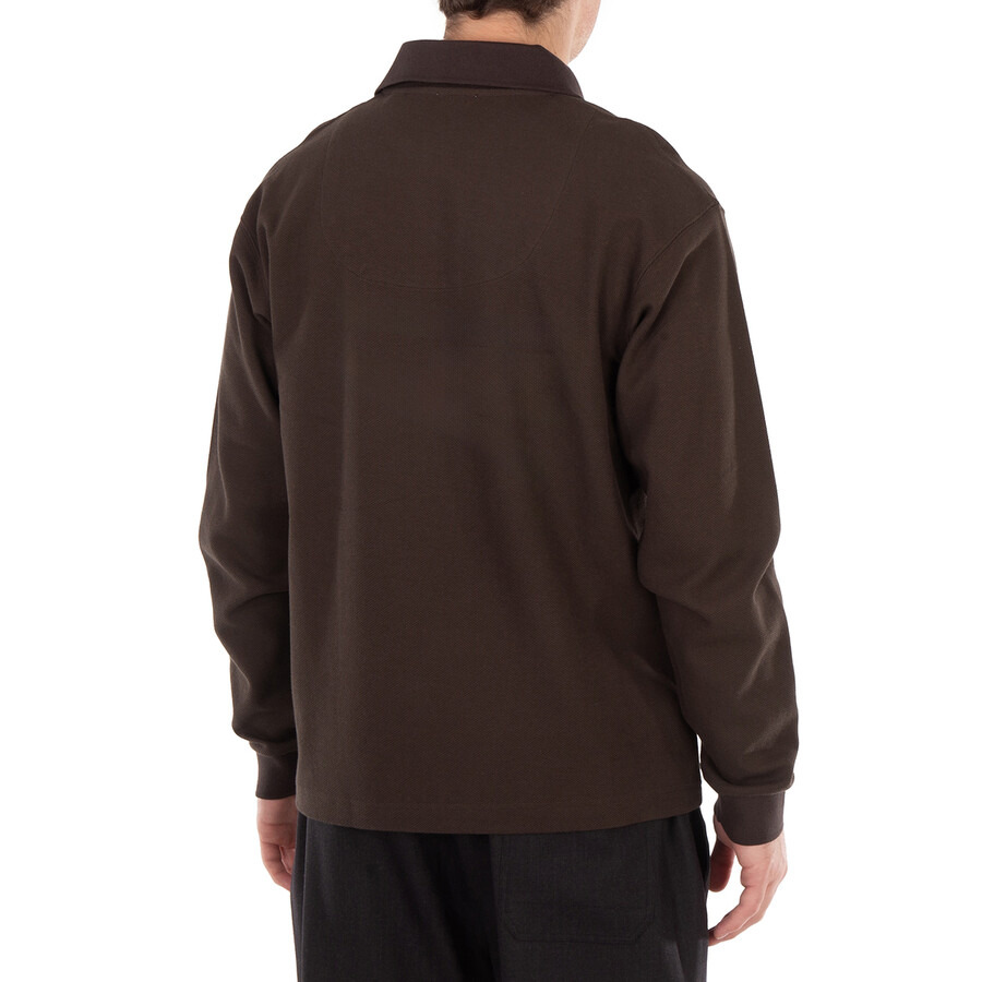 Burberry Long-sleeve Cotton Polo Shirt - 3