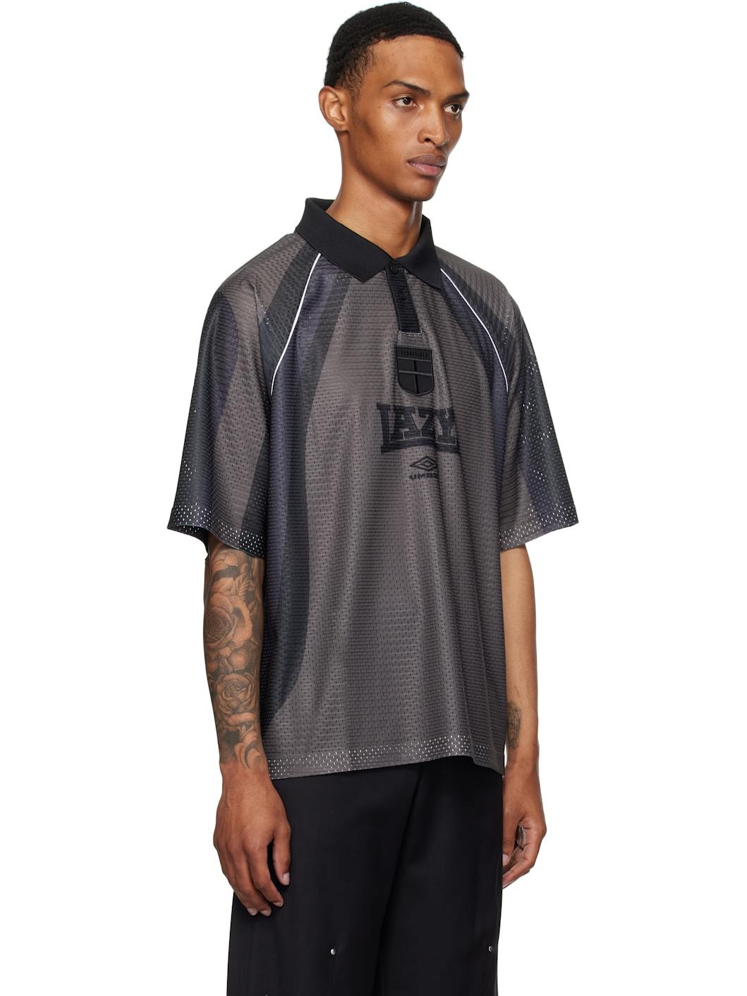 Brown & Black 97/98 'Lazy' Polo - 2