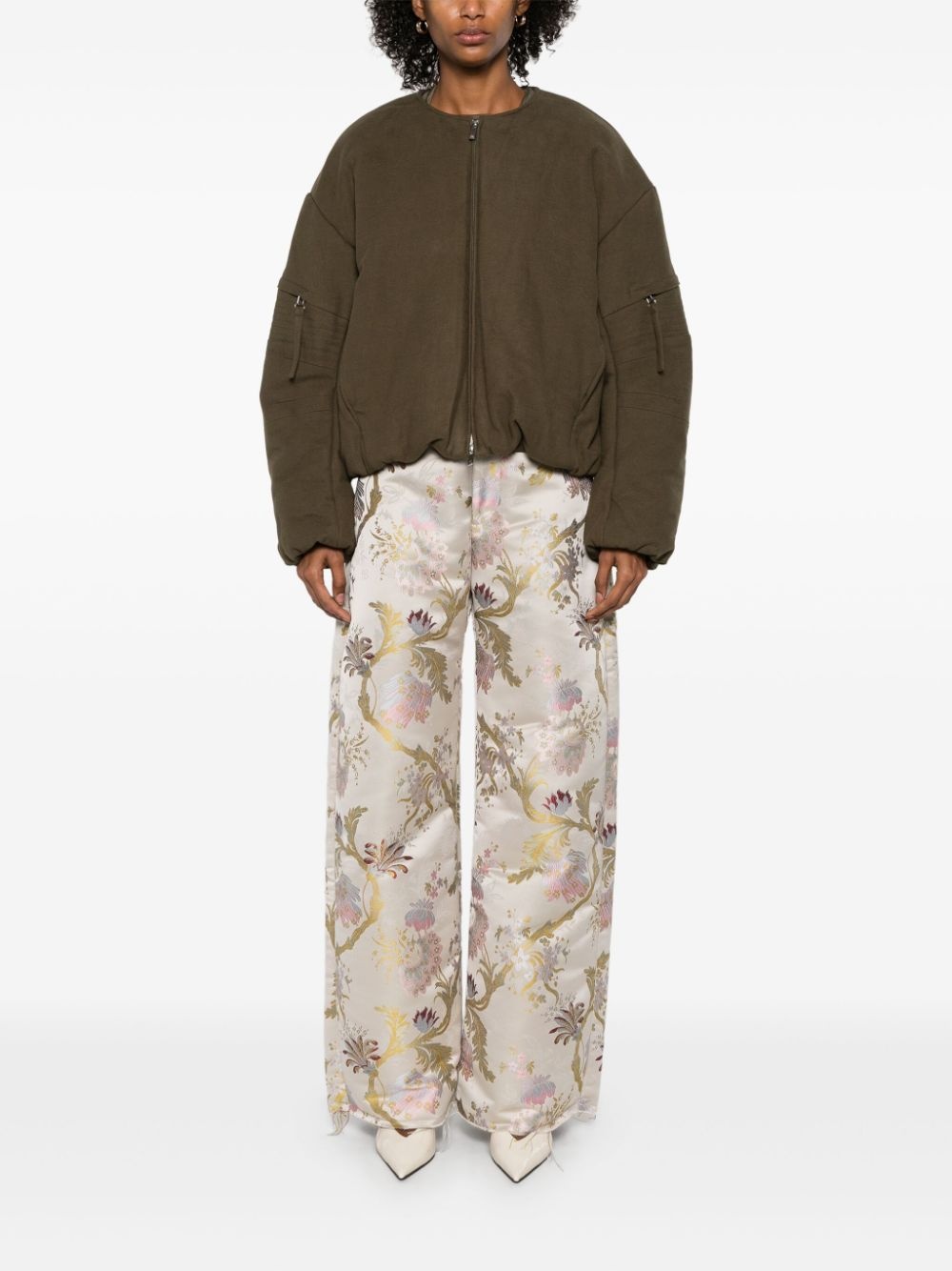 Cocoon bomber jacket - 2