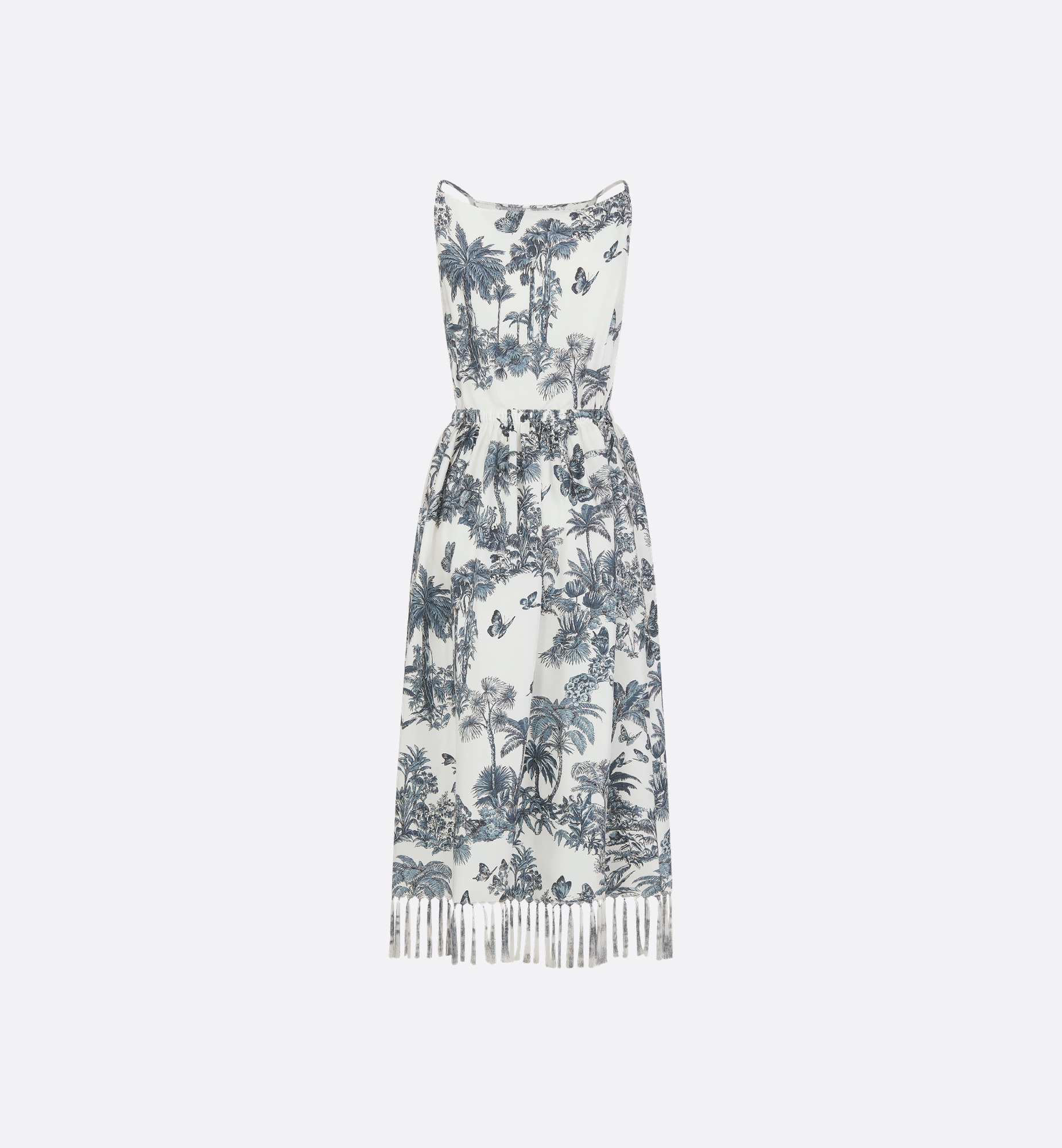 Dioriviera Mid-Length Fringed Dress - 2