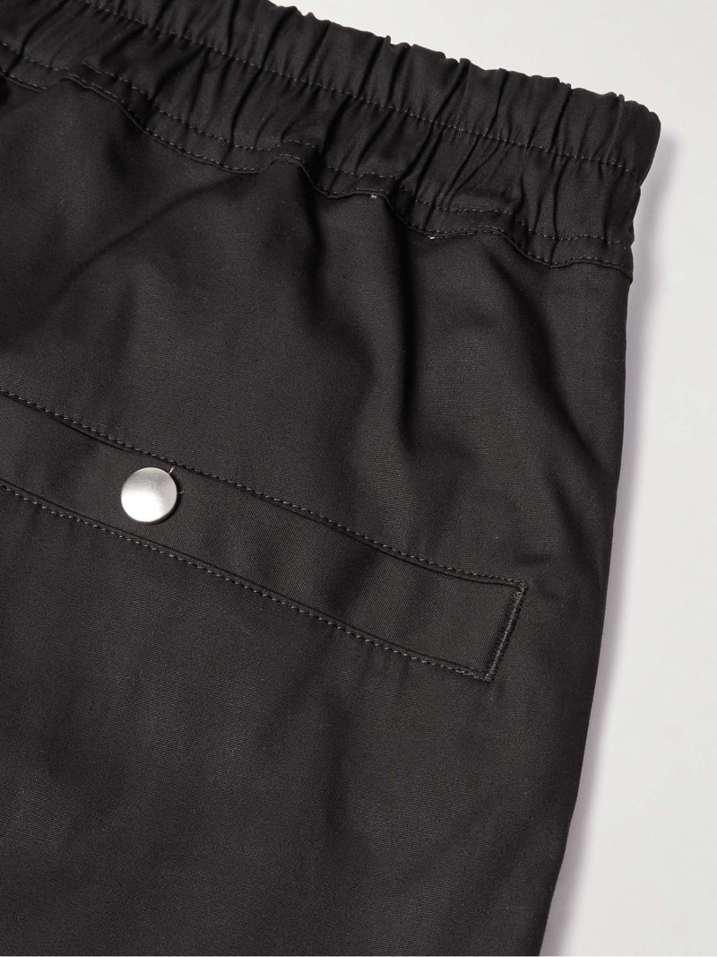Tecuatl Slim-Fit Tapered Stretch-Cotton Poplin Drawstring Trousers 5