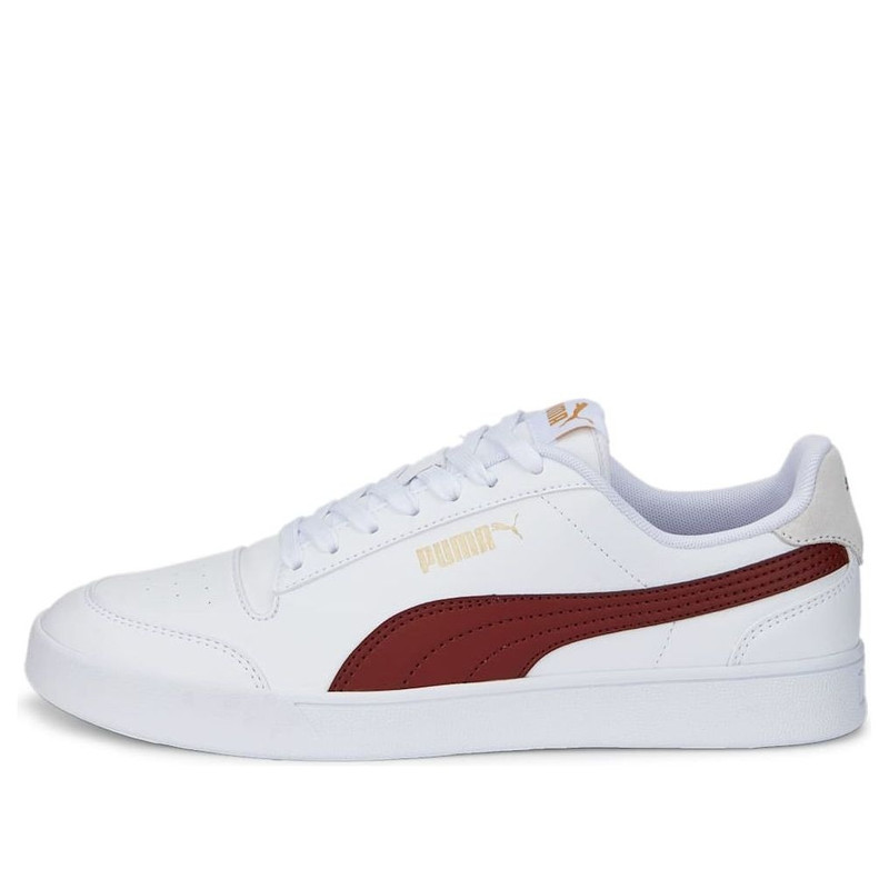 PUMA Shuffle Trainers 'White Burgundy' 309668-23 - 1