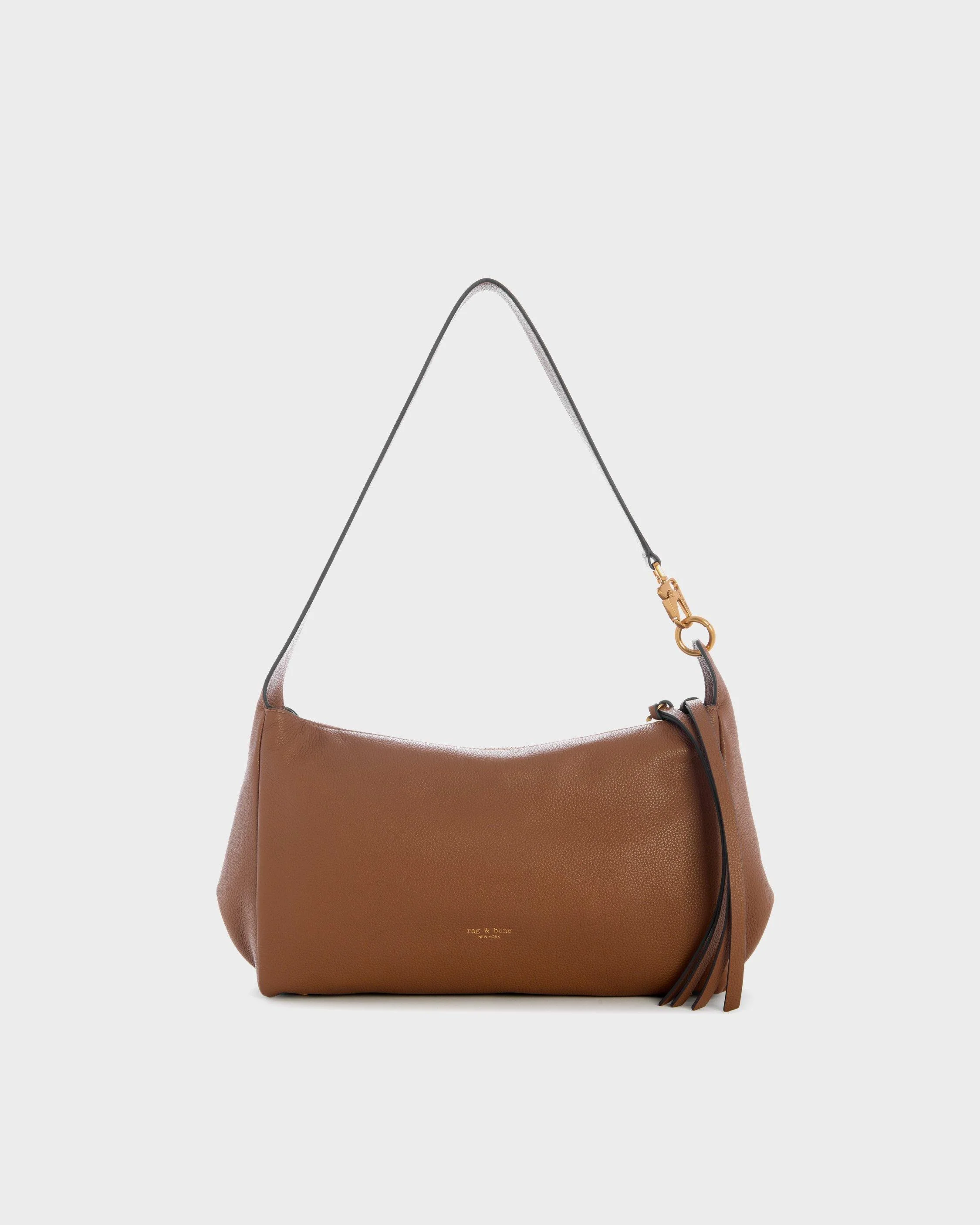 Downtown Leather Shoulder Bag - 1