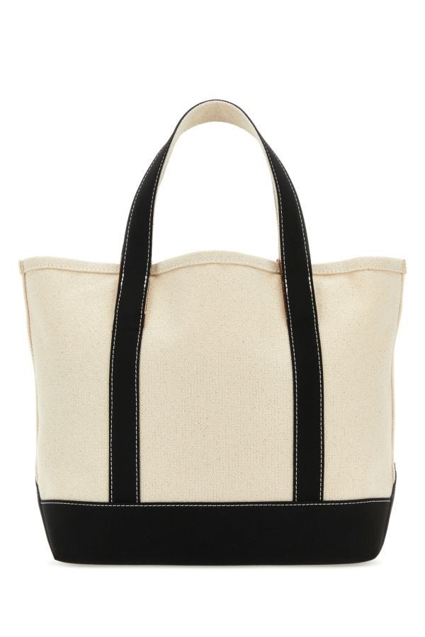 【関税&送料込】Palm Angels Ivory Canvas Shopping Bag Palm Angels Ivory canvas shopping bag | gebnegozionline