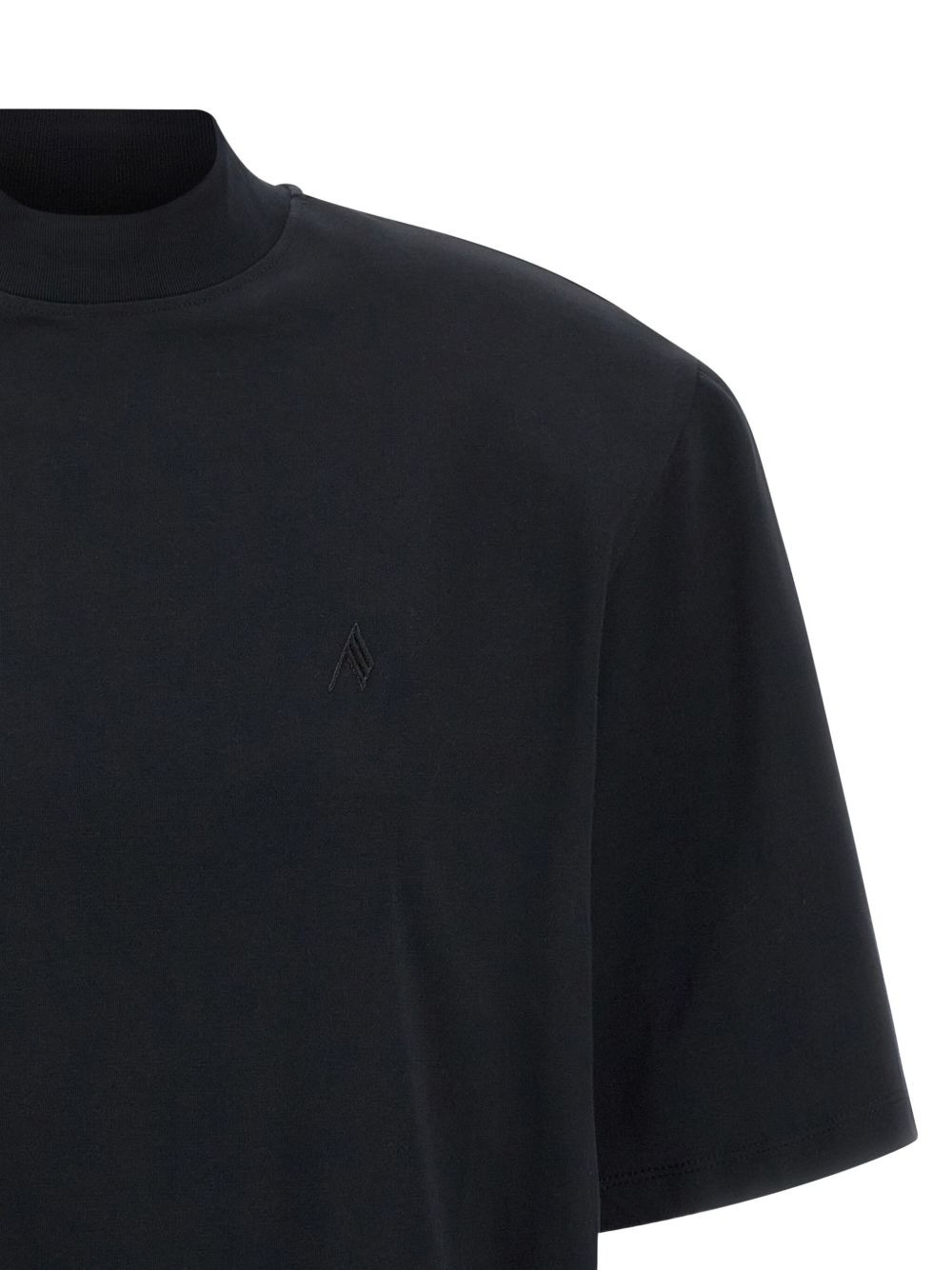 mock-neck T-shirt - 4