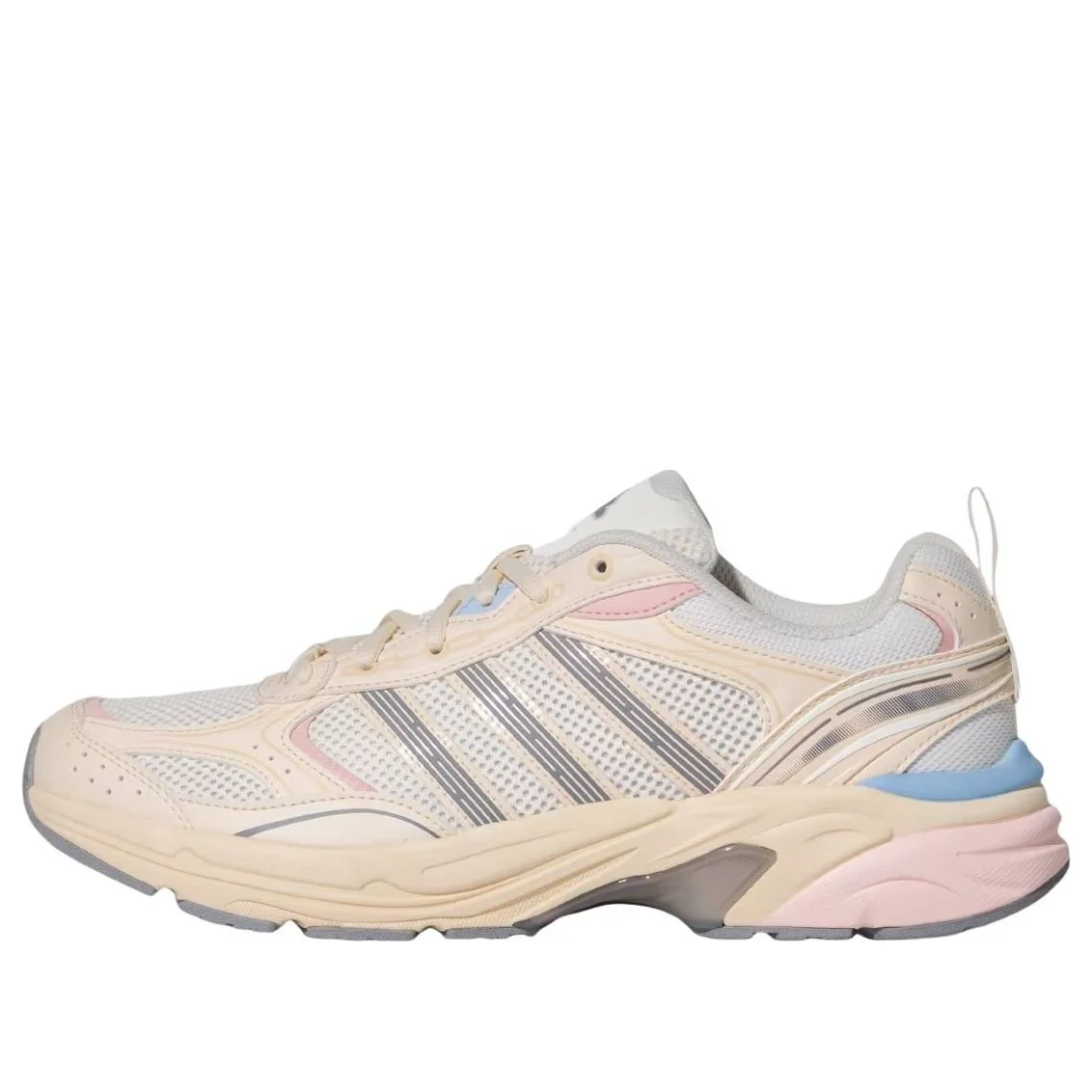 (WMNS) adidas Neon Flux 'White Grey Sandy Pink' KI6370 - 1