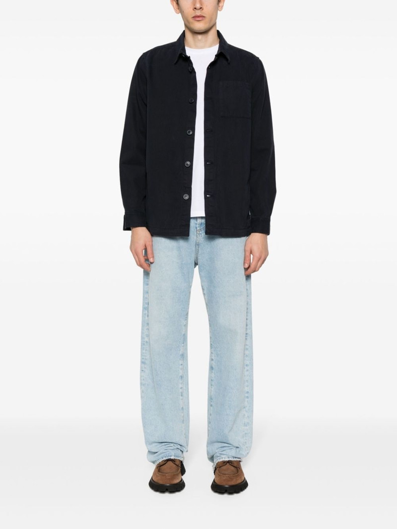 Barbour logo-tag cotton shirt outlook