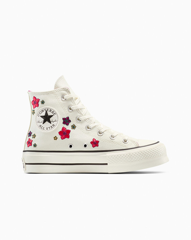 Chuck Taylor All Star Lift Platform Flowers 1
